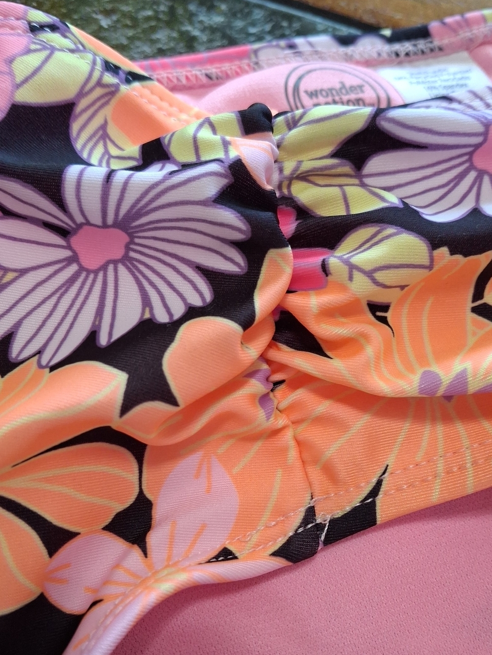 Pink Floral Bikini Set - Picture 4 of 8